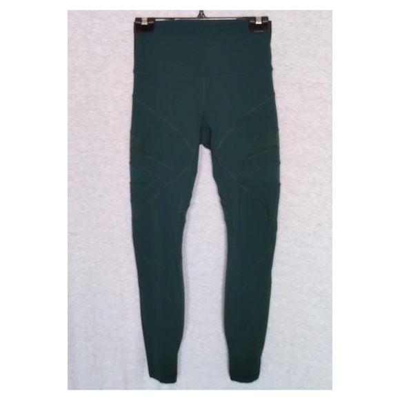 Lululemon Wunder Under High-Rise Tight - Mesh - 28" - Royal Emerald - Picture 2 of 10